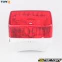 Red rear light (type Luxor 75) Peugeot 103, MBK 51 Tun&#39;R (chrome support)