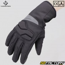Guantes de invierno Tucano Urbano Concept Hydroscud motocicleta negra homologada CE