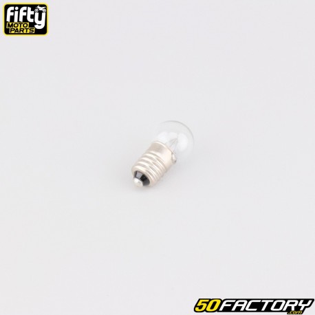 10 14V 7W lâmpada de farol de rosca Fifty