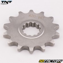 Pignone di uscita della scatola di 14 denti 420 AM6 Minarelli TNT Original