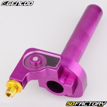 Maniglia dell&#39;acceleratore universale in alluminio a sgancio rapido Gencod violette