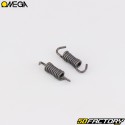 80x20 mm brake shoes Peugeot 103, MBK 51, Motobécane AV88... (Leleu type wheel) Omega
