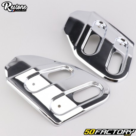 Resíduos de radiador MBK 51 Magnum Racing MR1, Magnum... (injeção de plástico, origem idêntica) Restone cromo verdadeiro