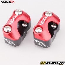 Handlebar risers 22mm to 28mm Voca Red Evos