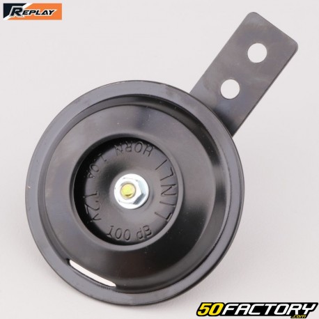Clacson universale 12V Ø71 mm moto, scooter, quad... Replay nero