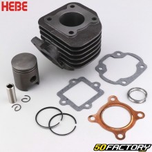 Cast iron piston cylinder Ø40 mm 1PE40QMB (93° inclined exhaust mounting) Keeway, TNT, Generic KSR... (axis Ø12 mm) Hebe