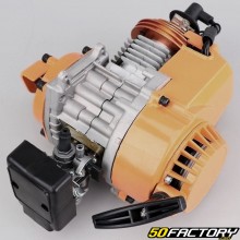 Complete engine racing pocket bike, pocket quad 49cc 2T yellow