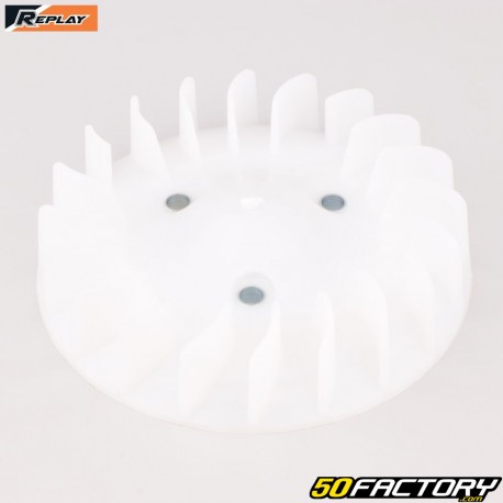 Turbina de refrigeración (encendido) Minarelli vertical, horizontal MBK Booster,  Mach G,  Yamaha Bw&#39;s... Repetición blanca