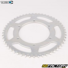 Rear sprocket 53 teeth steel 420 Derbi,  Aprilia,  Gilera...Teknix gray