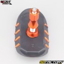 GripCerchio sterzante nero 1.85MX da 4 pollici con dado arancione