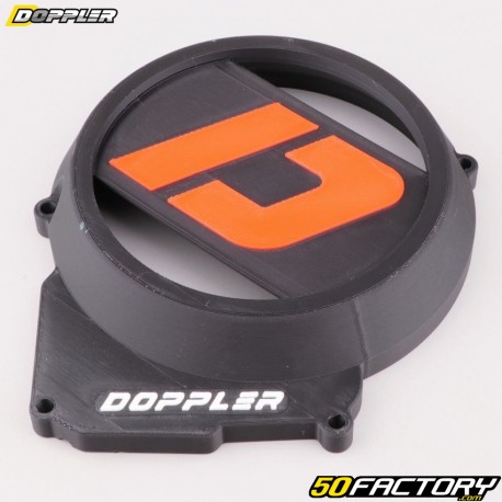 Coperchio accensione AM6 Minarelli Doppler 3D nero e arancione