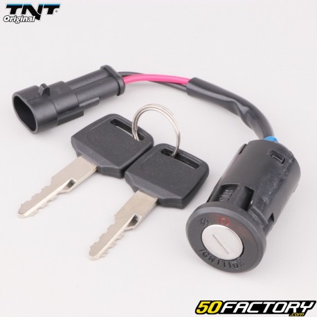 Interruttore di accensione bloccasterzo
 Sherco SM, SE, SM-R, SE-R 50, 125, HRD... (2 fili) TNT Original