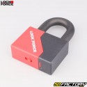 Cadeado em U com alarme e corrente de laço de anel (aprovado pela SRA) Cadeado Force Segurança Combo