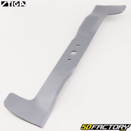 Cuchilla para tractor triturador Iseki CM2135H, Stiga Estate Pro 20, Honda HF2213... (corte derecho) 520x55 mm