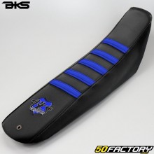 Forro de asiento Yamaha DT, MBK Xlimit, Malaguti XSM,  XTM (2003 - 2011) BKS Evo Negro azul