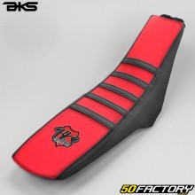 Capa de banco Derbi Senda,  Gilera SMT,  RCR,  Aprilia SX, RX... (desde 2018) BKS One vermelho