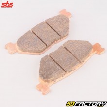 Pastilhas de freio traseiro de metal sinterizado Yamaha TDM 900, V Max 1700... SBS Street