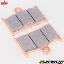 Pastilhas de freio dianteiro de metal sinterizado Suzuki GSX-R 750, Triunfo Daytona 600 ... SBS Street