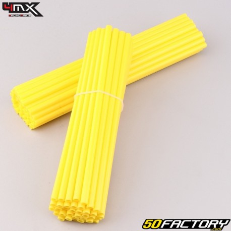 Gelbe 4MX-Speichenabdeckungen (Kit)