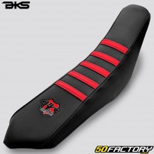 Forro de asiento Rieju  MRT 50, 125, Marathon 125 BKS Evo Negro rojo
