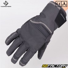 Luvas tucano Urbano  Flash Motocicleta preta Hydroscud aprovada pela CE