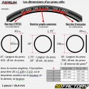 Neumático de bicicleta Arisun 26x1.75 (44-559)