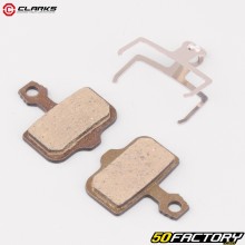 Organic bicycle brake pads type Sram, Avid X0, XX... Clarks
