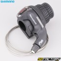 Mando de cambio Shimano Tourney SL izquierdo para bicicletaRS35 Revoshift 3 velocidades