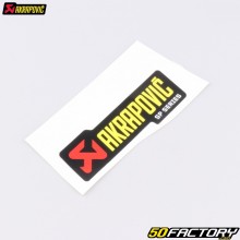 Pegatina Akrapovic 90x30 mm (SP Serie)