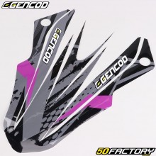 Adesivo pára-choque dianteiro Acerbis SM Evo Gencod Evo II roxo