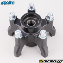 Cubo de roda dianteira Piaggio Zip SP1, SP2 Polini Evolution preto