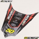 Kit decorativo Derbi DRD, Gilera SMT,  RCR (2011 - 2017) Gencod Evo II vermelho (escrita Derbi)