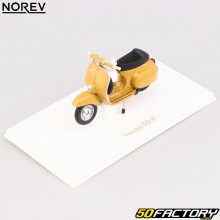 Scooter em miniatura 1/18th Vespa 50 R 1969 amarelo Norev