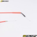 Gas cable Derbi Senda,  Gilera SMT,  RCR,  Aprilia RX SX 50  Euro 3 and Euro 4  Doppler (red sheath)