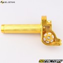 Manija de acelerador universal de tiro rápido de aluminio, 101 octanos dorados