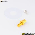 Manija de acelerador universal de tiro rápido de aluminio, 101 octanos dorados