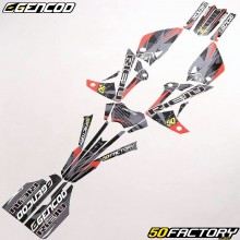 Dekor-kit Rieju  MRT 50 (2009 – 2021), Marathon 125 (2009 – 2020) Gencod Evo II rot