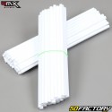 4MX weiße Speichenabdeckungen (Kit)