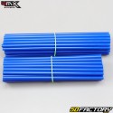 4MX blaue Speichenabdeckungen (Kit)