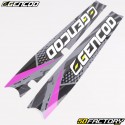 Decoration  kit Derbi Senda,  Gilera SMT,  RCR (Since 2018) Gencod Evo II purple (writing Derbi)