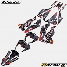 Dekor-kit Generic Trigger,  Malaguti XSM... Gencod Evo II rot (Schreib Generic)