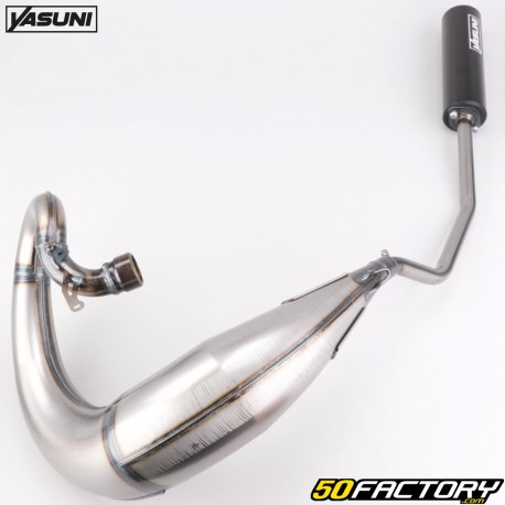 Auspuff Derbi Senda,  Gilera SMT,  RCR,  Aprilia SX ... Yasuni Cross ML schwarzer Schalldämpfer