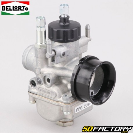 Carburador Dellorto Montaje suave PHBG 19 BD, starter al cable, tina de aluminio