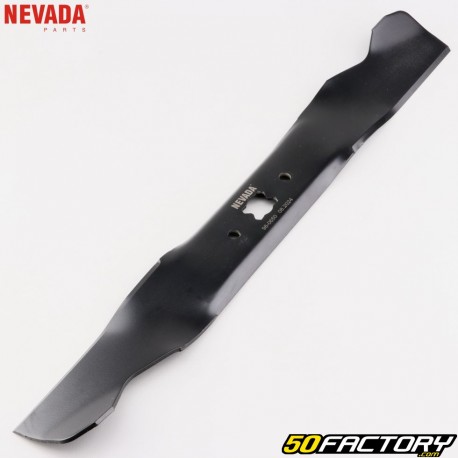 Cuchilla para cortacésped MTD Optima 46MB, Cub Cadet CC46MB, Wolf Garten Ambition 46M... 455x57 mm Nevada