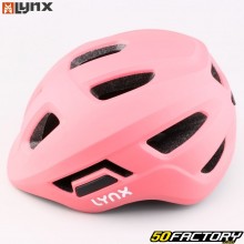 Casco da bici per bambini Lynx, rosa opaco