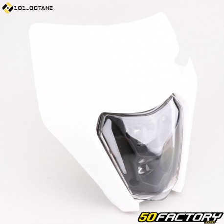 KTM EXC type headlight plate (2020 - 2023) 101 Octane with white LEDs