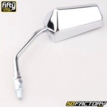 Umkehrbarer Rückspiegel Fifty F1 Chrom (Ø10 mm Gewinde)