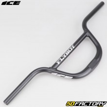 Guidão de alumínio para bicicleta BMX ICE Flymenino 6.5&quot; Ø31.8 mm preto
