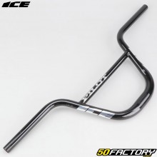 Guidão BMX ICE Pilot 8&quot; Ø31.8 mm preto em aço