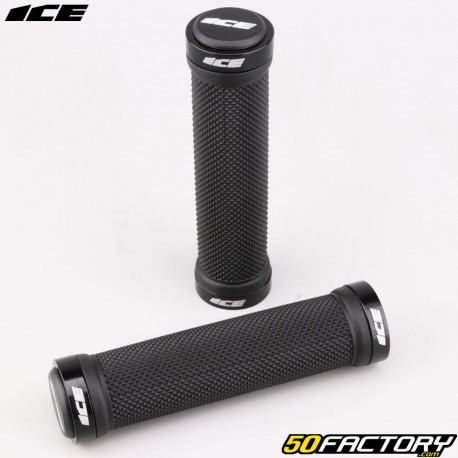 Manoplas para bicicleta BMX Black ICE Diamond Lock-On